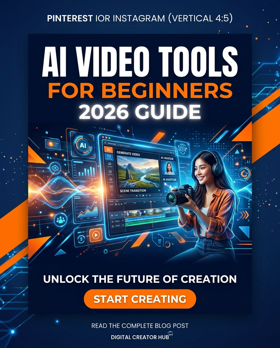 AI Video Tools for Beginners 2026 Guide thumbnail