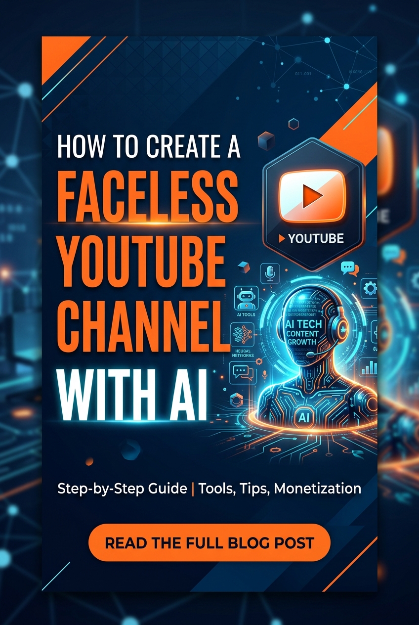 How to Create a Faceless YouTube Channel with AI thumbnail